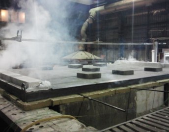 Brandproeven bij TNO/Efectis