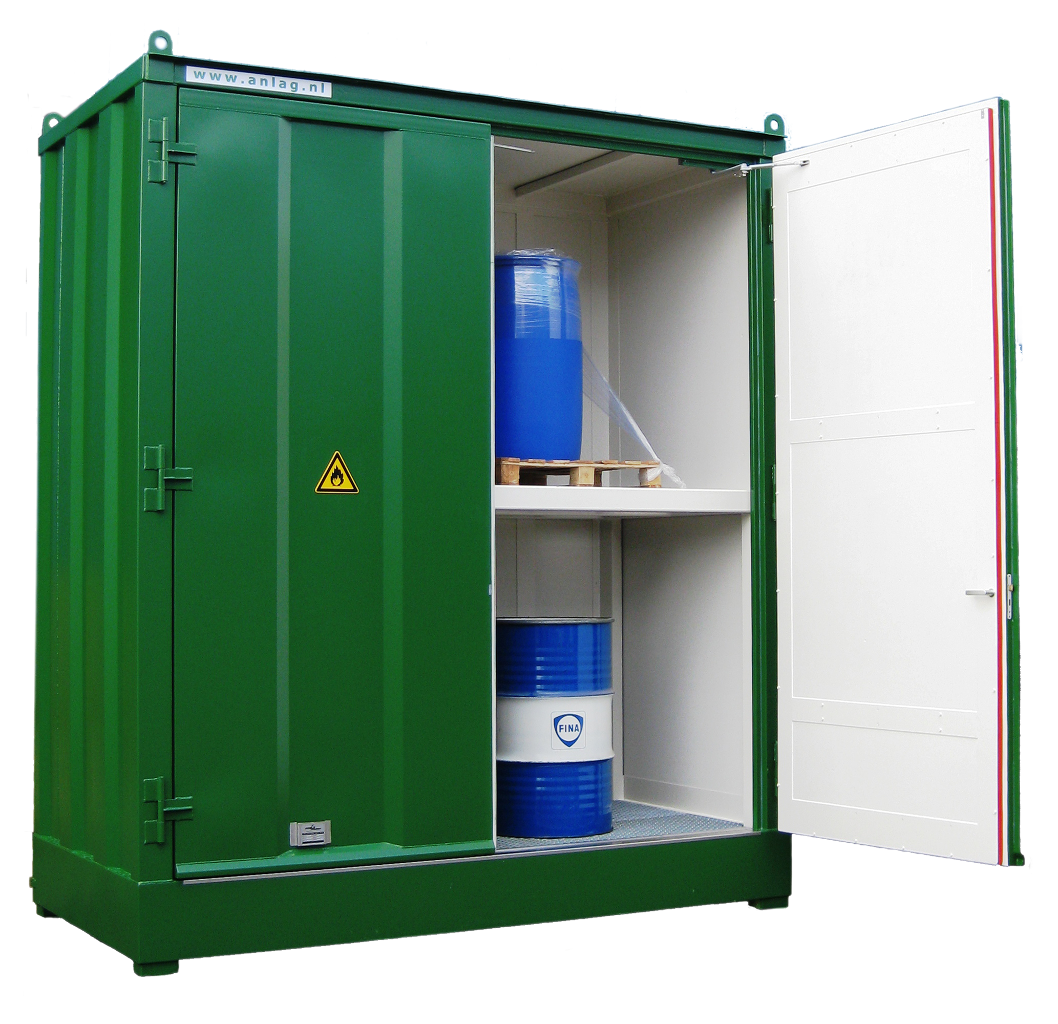 Brandwerende palletkluis