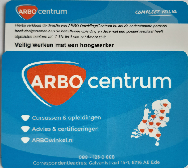 Arbo Hoogwerker