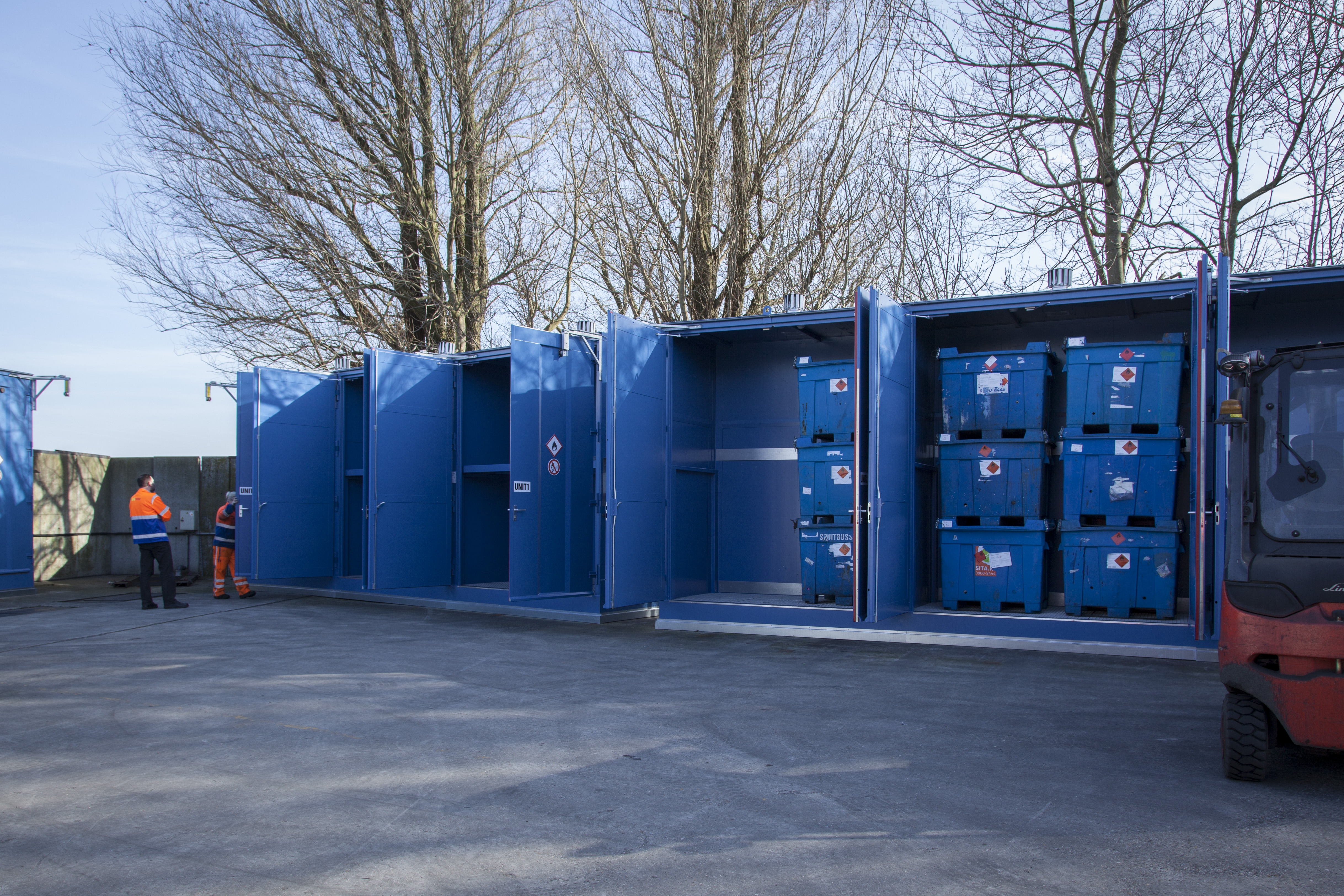 Mu 870 Rechts Inhoud Alle Deuren Open Heftruck