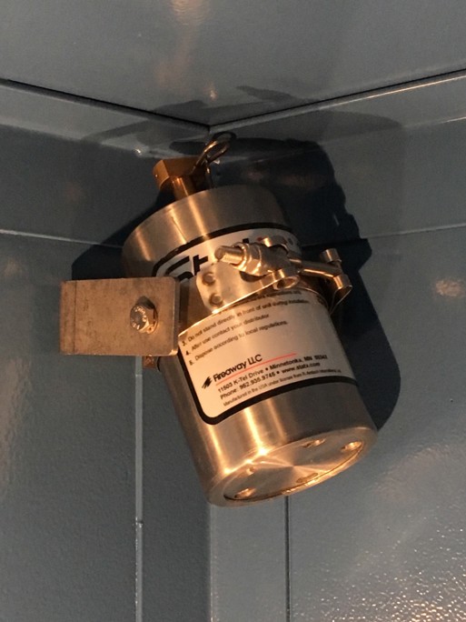 Aerosol Blussysteem