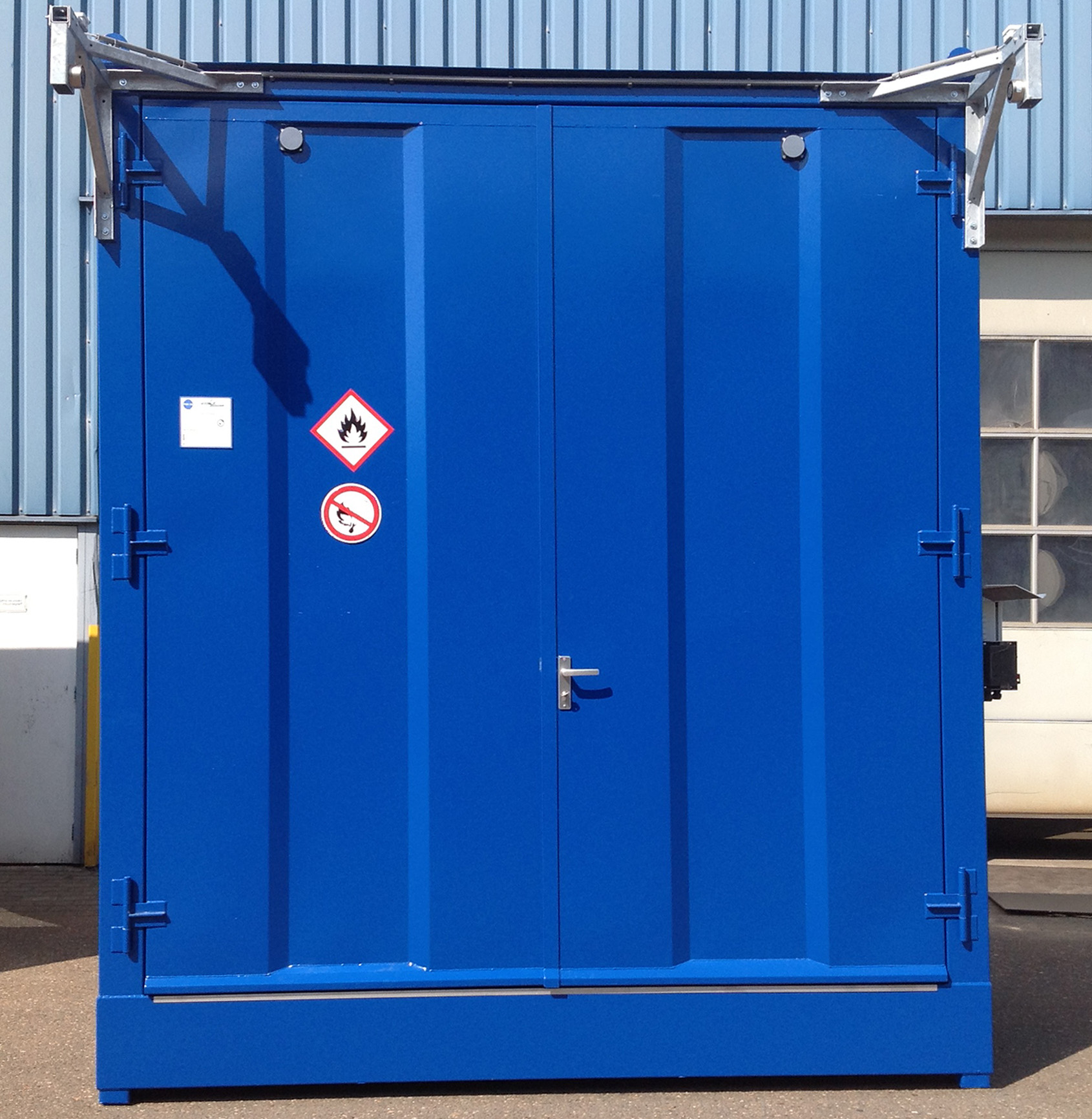 Brandwerende palletkluis