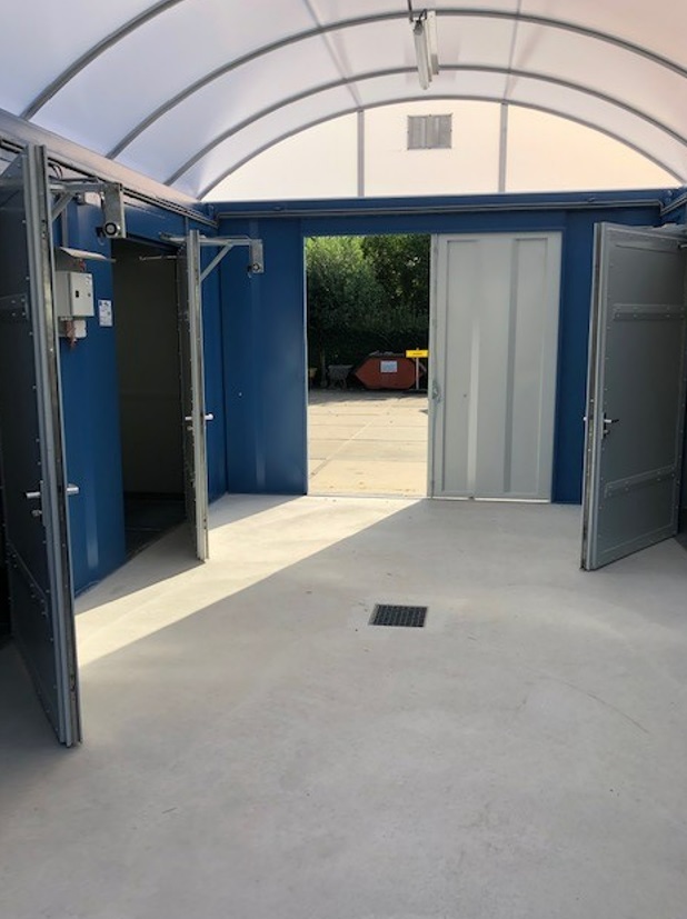 KCA-depot Montfoort binnenplaats