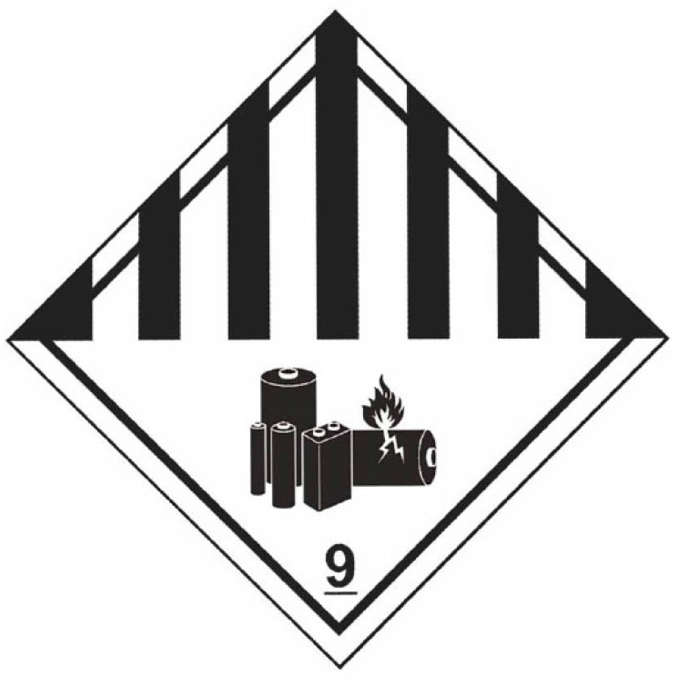 Opslag lithium accu's