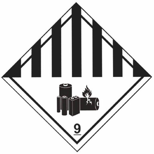 Opslag lithium accu's