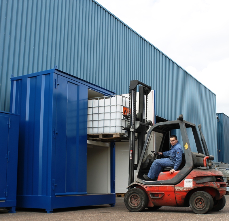 Brandwerende palletkluis